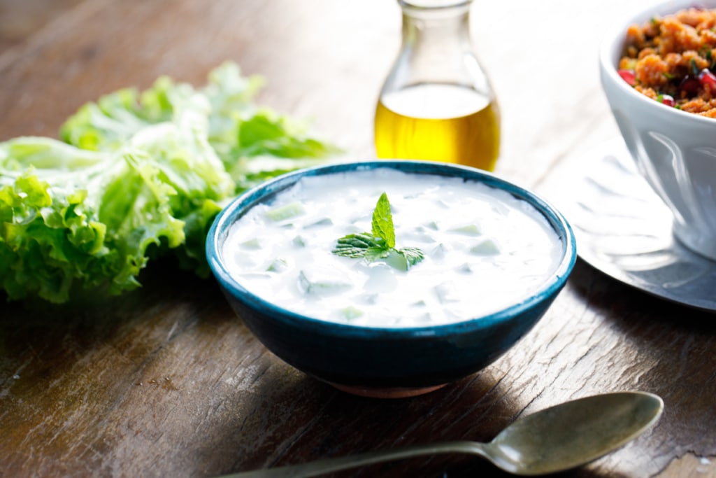 Türkischer Gurkensalat