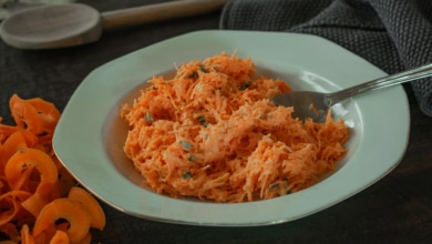 Karottensalat mit Joghurt