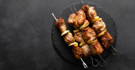 Türkische Lammspieße